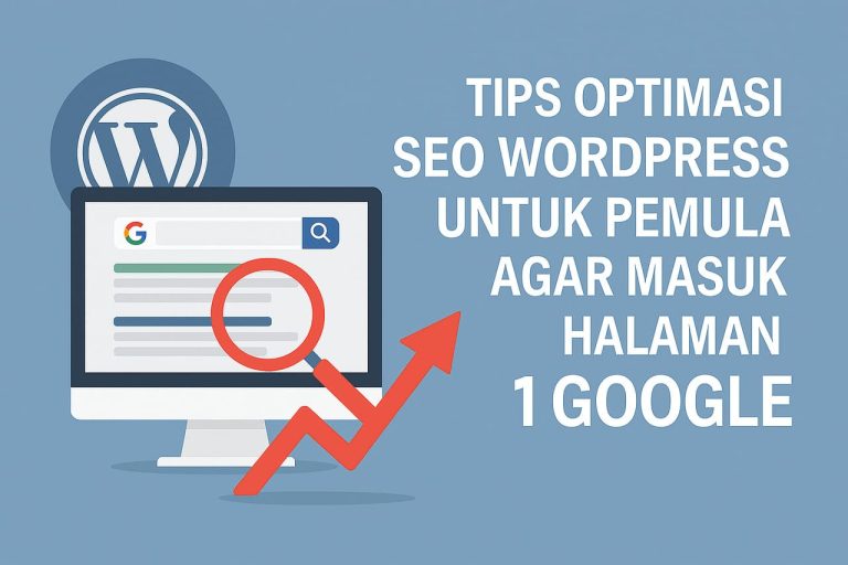 Tips Optimasi SEO WordPress untuk Pemula agar Masuk Halaman 1 Google