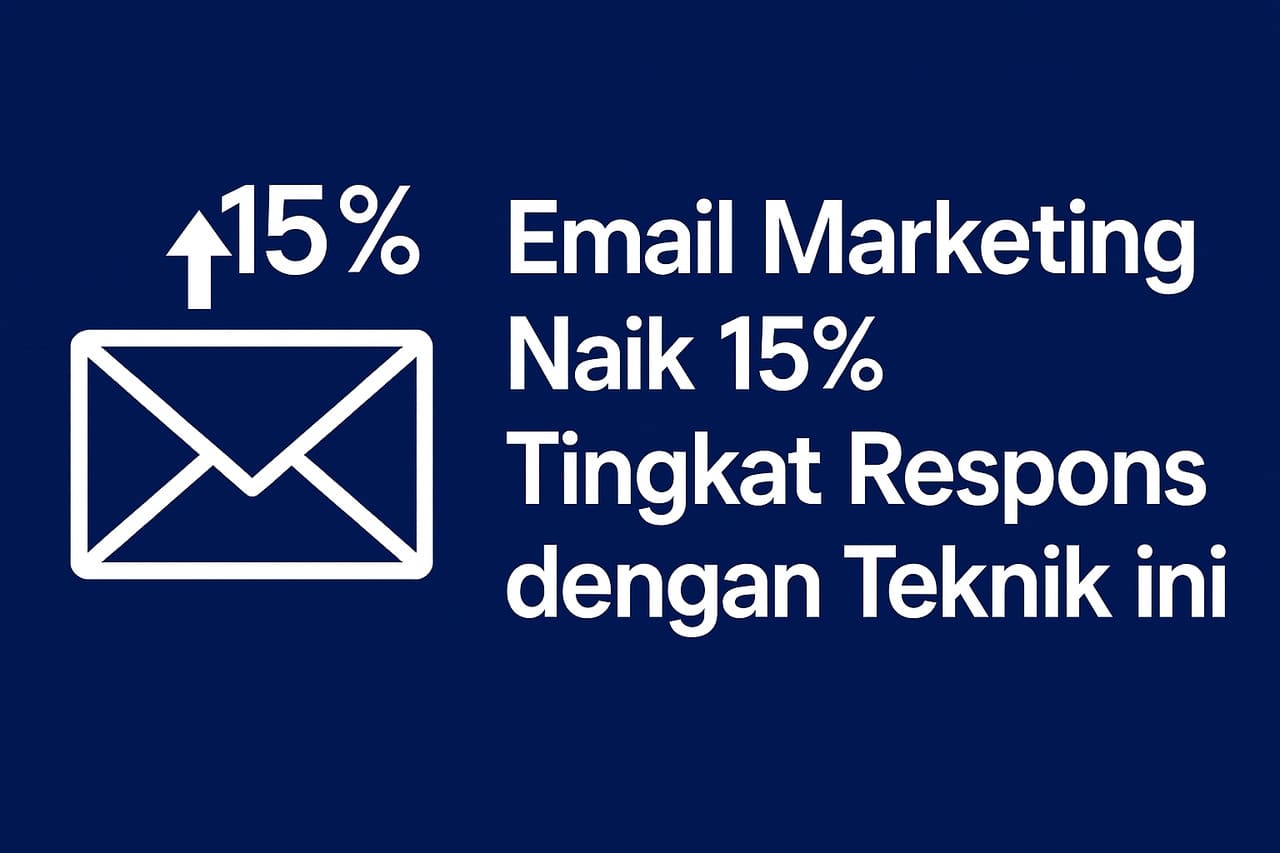 Naik 15% Tingkat Respons dengan Teknik ini