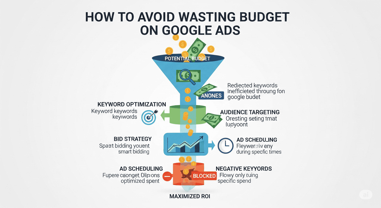 Cara Menghindari Budget Boros di Google Ads