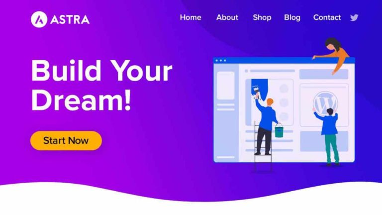 astra theme