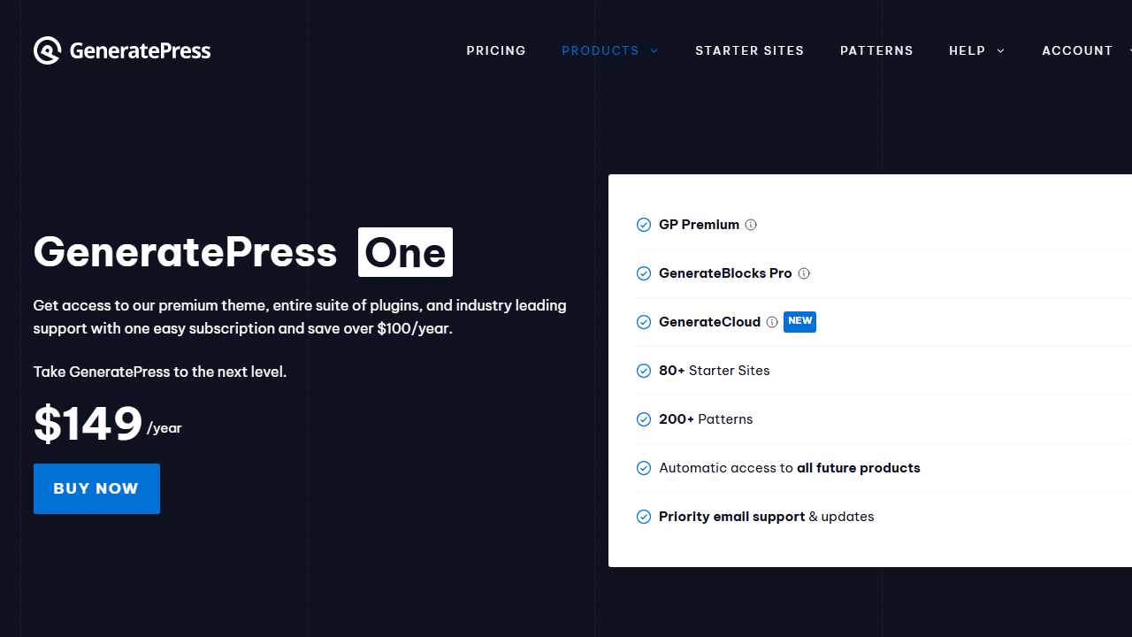 generatepress one